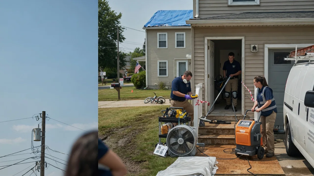 Water Damage Repair in Harrison, OH near me